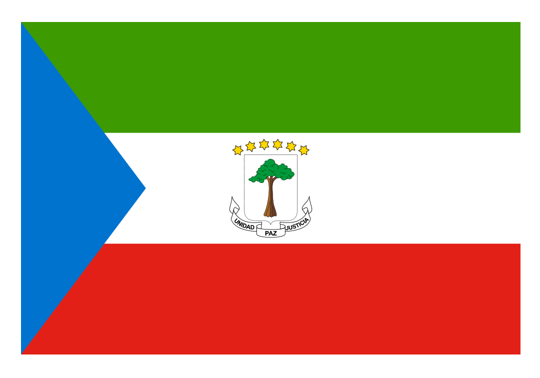 Equatorial Guinea Flag png, Equatorial Guinea Flag PNG transparent image, Equatorial Guinea Flag png full hd images